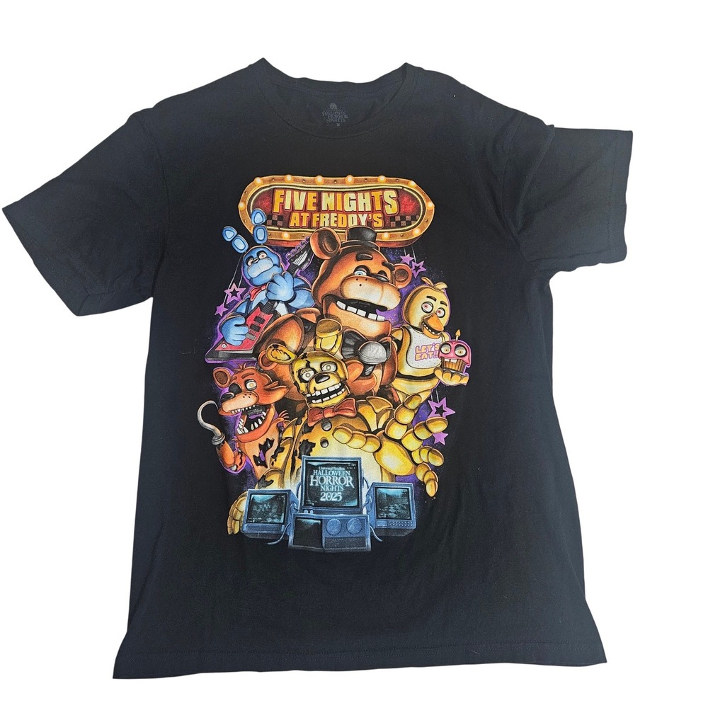 Universal Studios Halloween Horror Nights 2023 Five Nights At Freddy's Shirt M